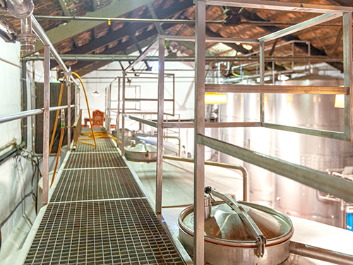 架台・点検歩廊イメージ